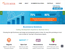 Tablet Screenshot of elitehour.com